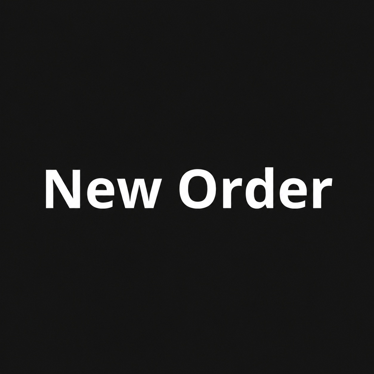 New Order